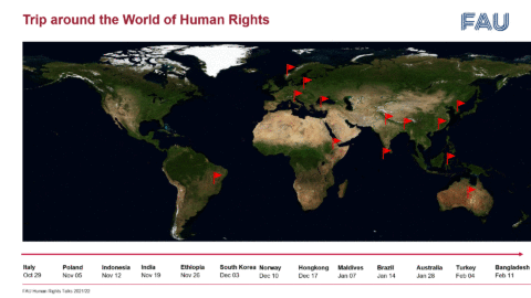 Zum Artikel "Our trip around the world of human rights is over!"