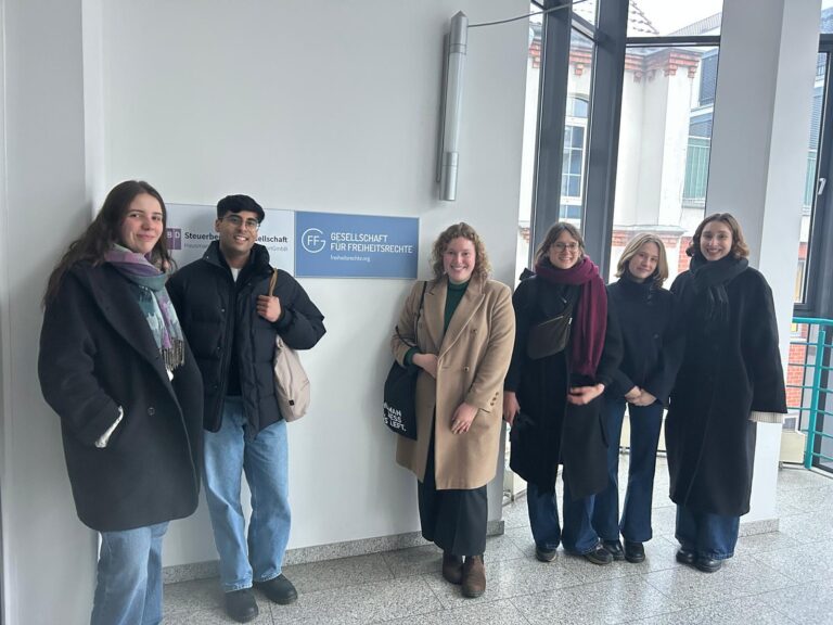 The FAU CHREN Human Rights Clinic visiting Berlin within the scope of the Clinic project on The Right to Housing